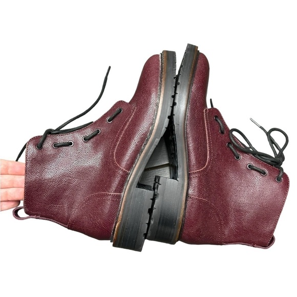 Rag & Bone Cannon Boot in Merlot Sz 38 - Picture 6 of 13